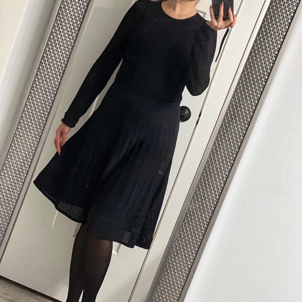 BCBGMaxAzria black dress